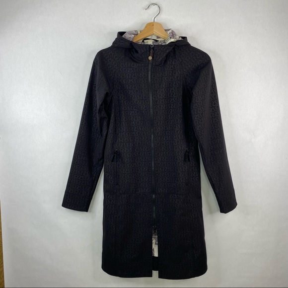 Lululemon Apres Yoga Rain Insignia Jacket Sz 2 - Picture 2 of 14